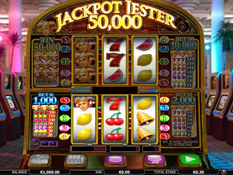 Jackpot Jester 50000 gameplay screenshot 1 small