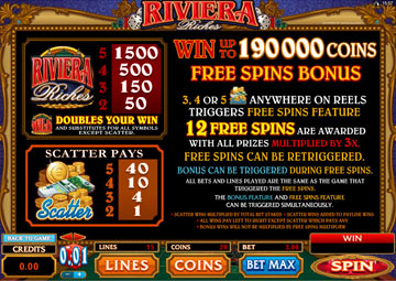 Riviera Riches gameplay screenshot 3 small