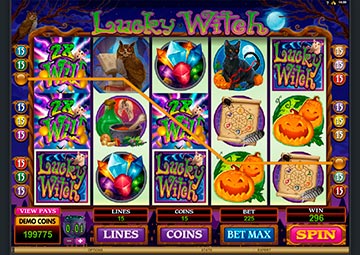 Lucky Witch gameplay screenshot 1 small