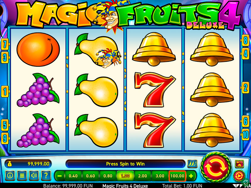 Magic Fruits 4 Deluxe gameplay screenshot 1 small