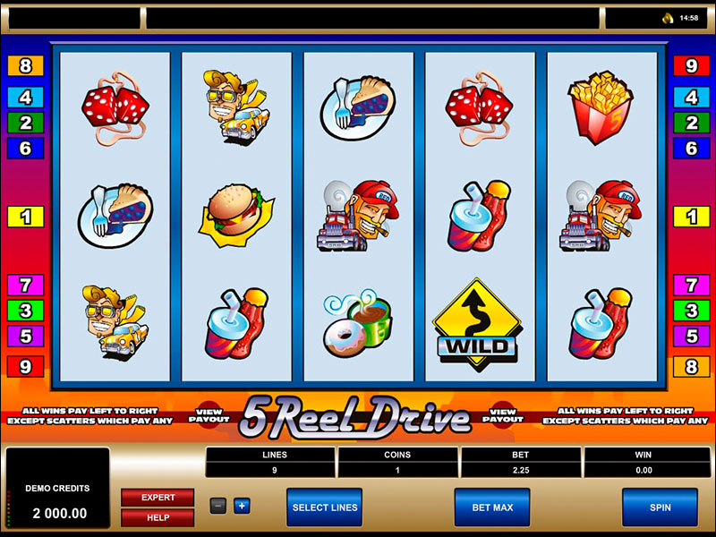 5 Reel Drive gameplay screenshot 1 small
