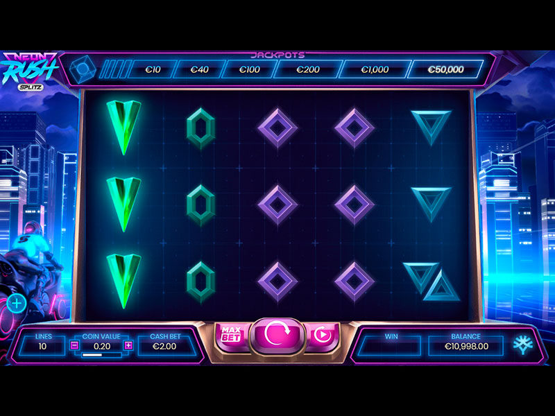 Neon Rush gameplay screenshot 1 small