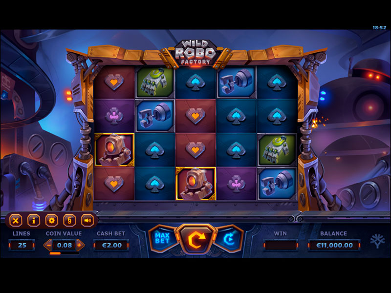 Wild Robo Factory gameplay screenshot 1 small