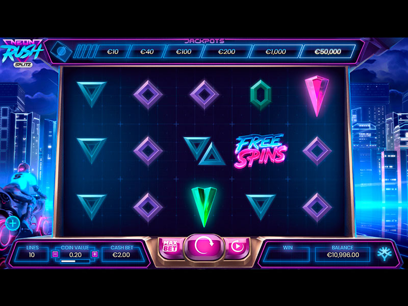 Neon Rush gameplay screenshot 2 small
