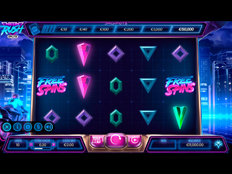Neon Rush gameplay screenshot 3 small