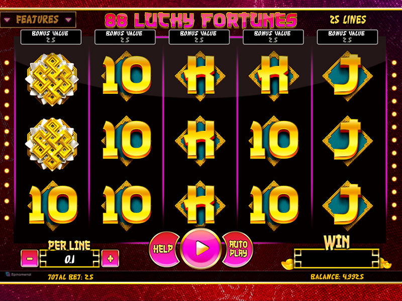 88 Lucky Fortunes gameplay screenshot 3 small
