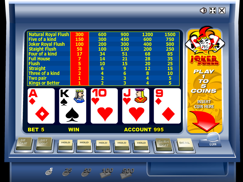 Joker Poker (Habanero) gameplay screenshot 2 small