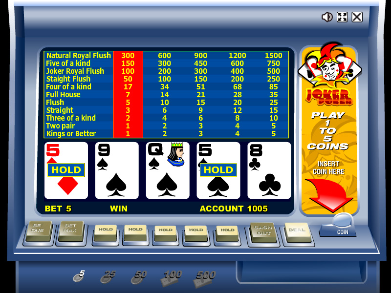 Joker Poker (Habanero) gameplay screenshot 3 small