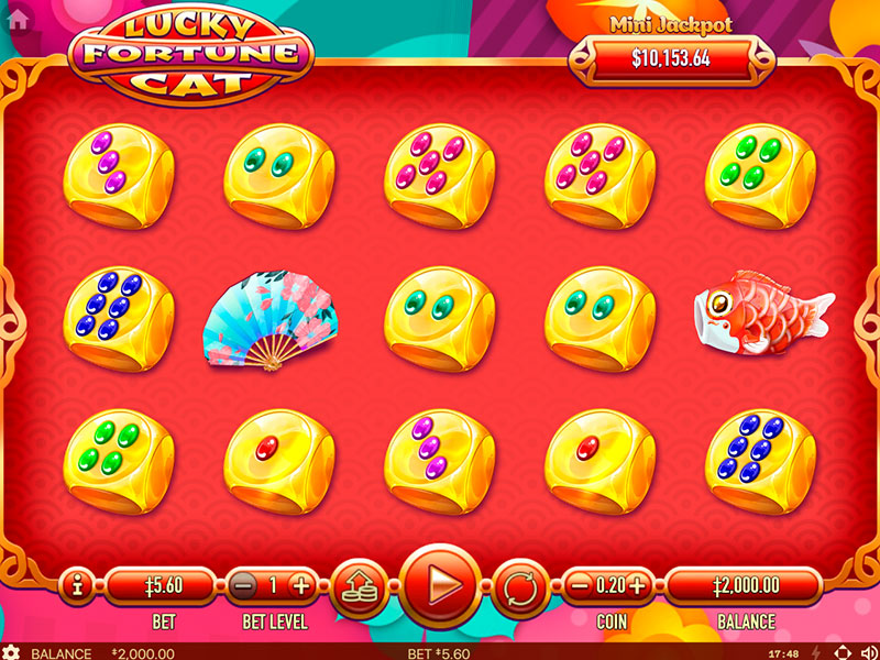 Lucky Fortune Cat (Habanero) gameplay screenshot 1 small
