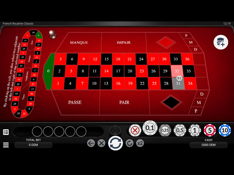 French Roulette Classic gameplay screenshot 1 small