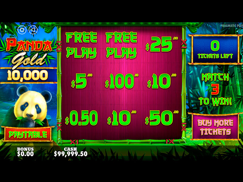 Panda Gold 10000 gameplay screenshot 1 small