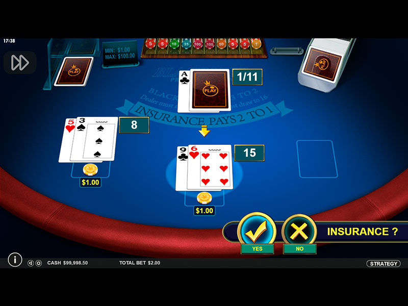Multihand Blackjack (Pragmatic Play) gameplay screenshot 2 small