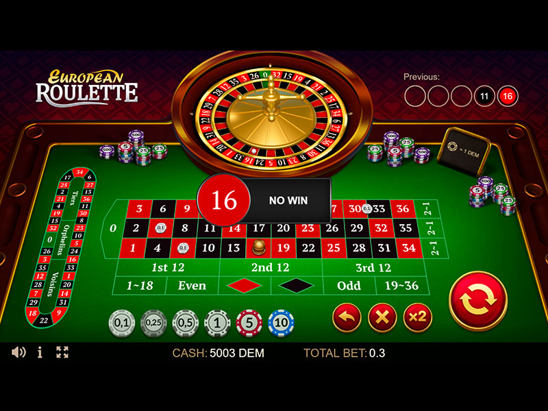 European Roulette gameplay screenshot 3 small