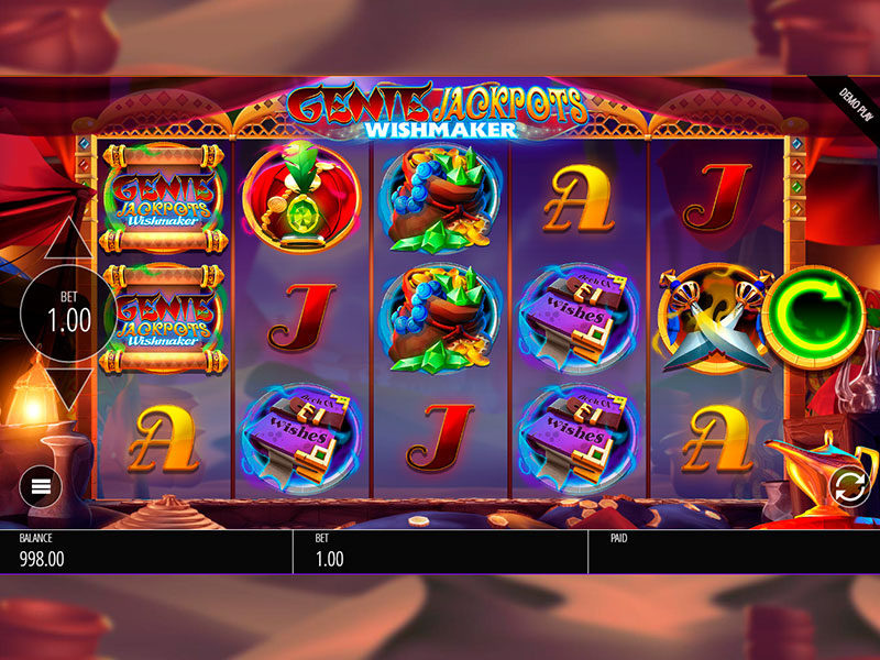 Genie Jackpots Wishmaker gameplay screenshot 3 small