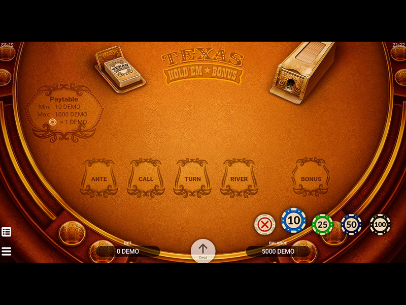 Texas Holdem Bonus gameplay screenshot 3 small