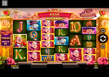 Queen Of Wonderland Megaways gameplay screenshot 1 small