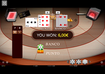 Punto Banco (iSoftBet) gameplay screenshot 1 small