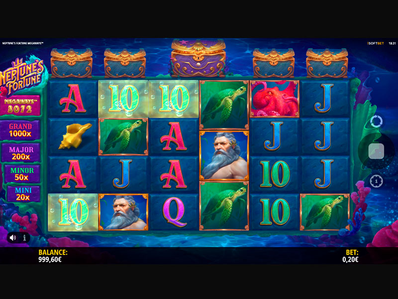 Neptune's Fortune Megaways gameplay screenshot 2 small