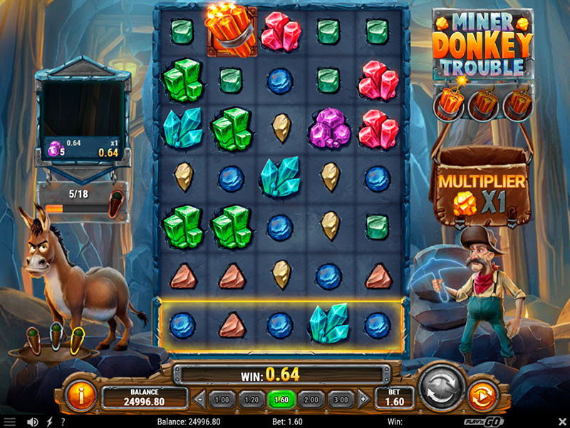 Miner Donkey Trouble gameplay screenshot 3 small