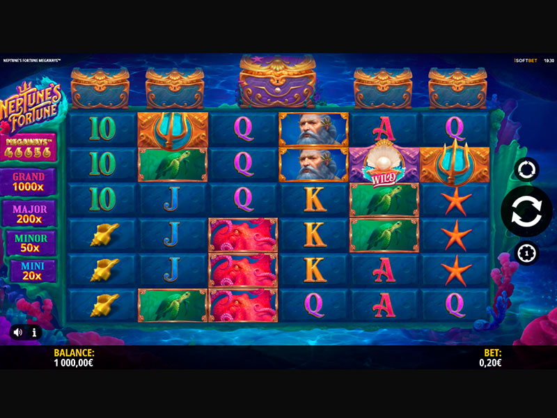 Neptune's Fortune Megaways gameplay screenshot 3 small