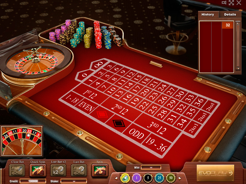 American Roulette (Evolution Gaming) gameplay screenshot 2 small