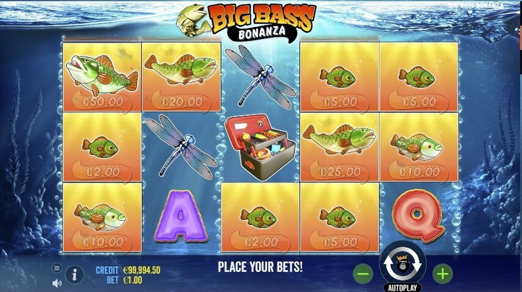 Big Bass Bonanza gameplay screenshot 3 small