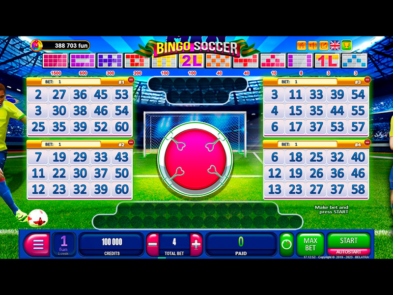 Bingo Soccer gameplay screenshot 1 small