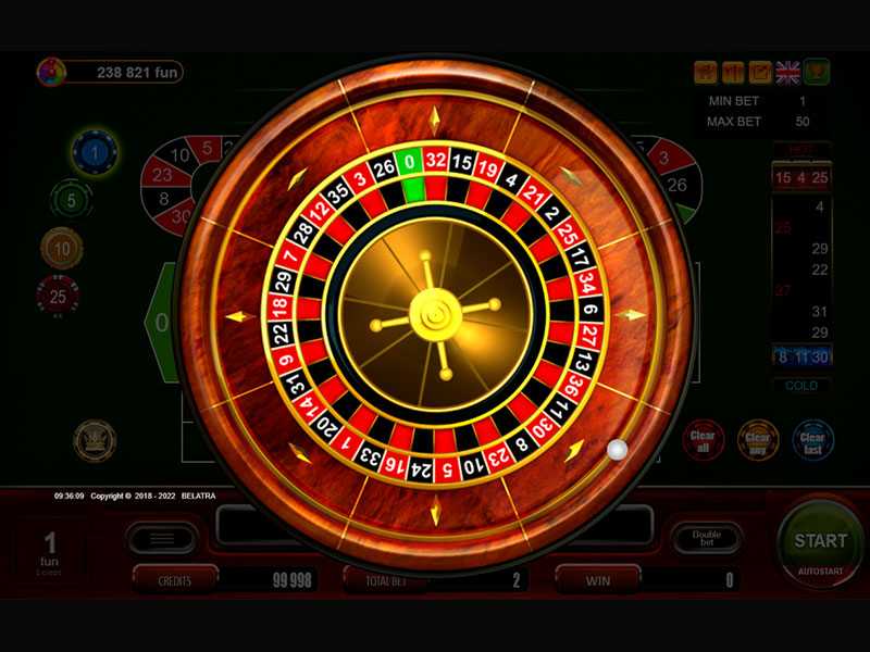 European Roulette (Belatra Games) gameplay screenshot 2 small