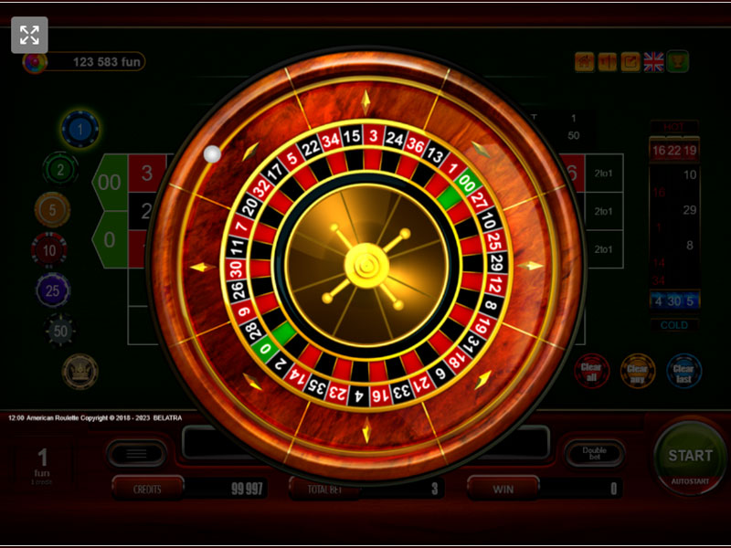American Roulette (Belatra Games) gameplay screenshot 2 small
