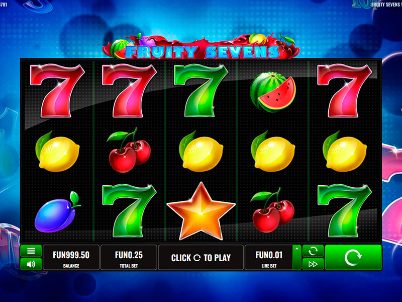 Fruity Sevens (Platipus) gameplay screenshot 3 small