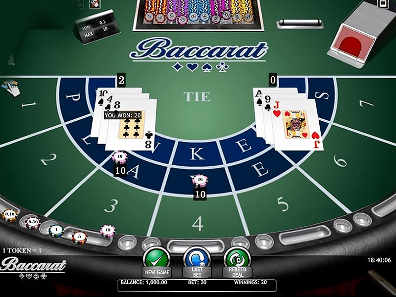 Baccarat online gameplay screenshot 2 small