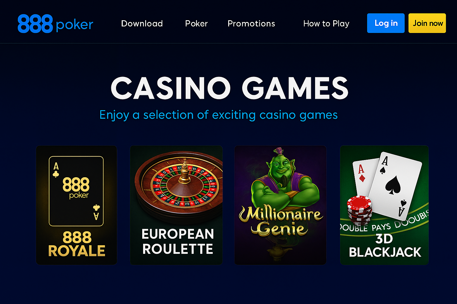 888 Poker gameplay screenshot 1 small 888 Poker gameplay screenshot 1 small
