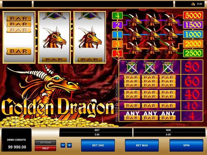 Golden Dragon Real Money Slot