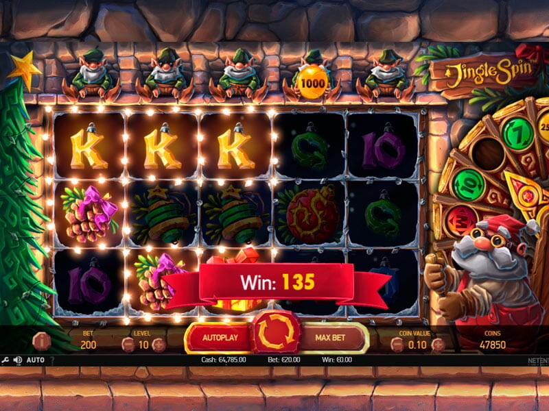 Jingle Spin Slot Game Online