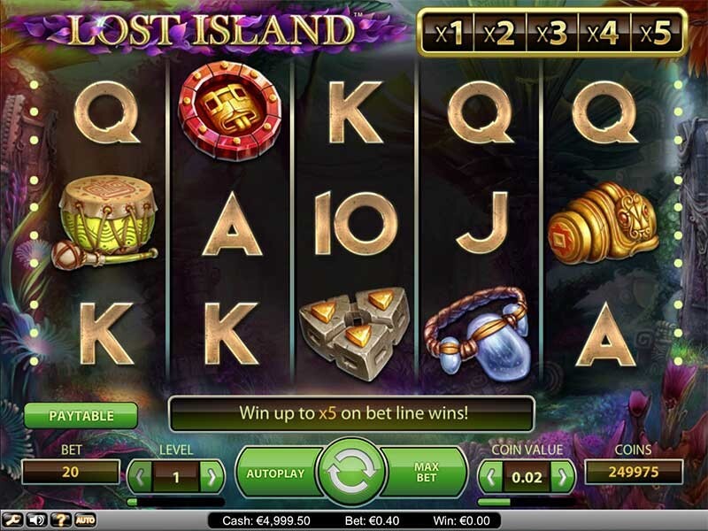 Lost Island Slot – 200 Free Spins
