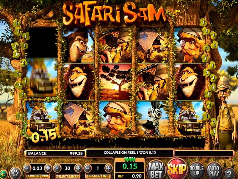 Safari Sam Real Money Slot