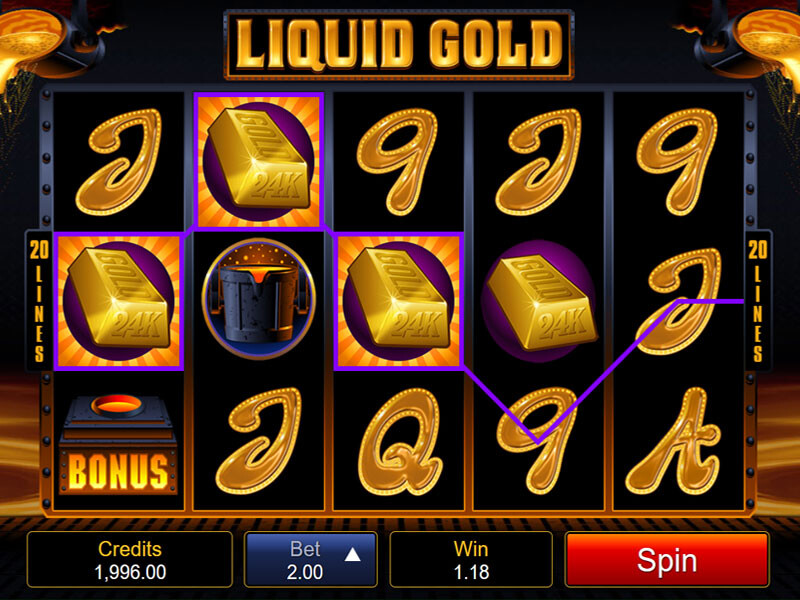 Liquid Gold Slot Machine Online