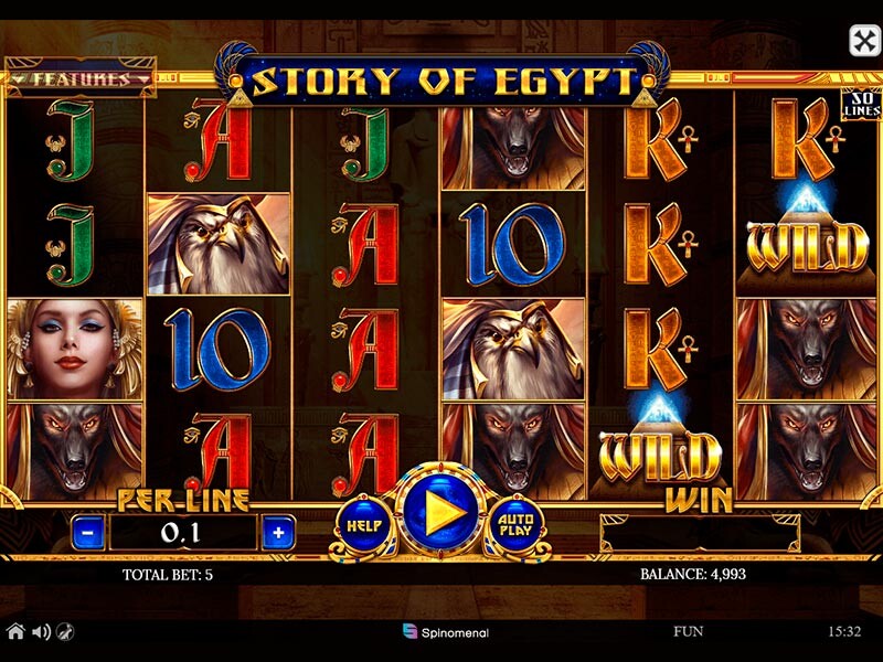 Story Of Egypt Online Slot