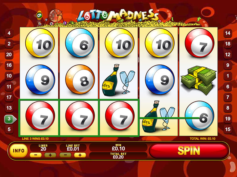 Lotto Madness Slot Review – 100 Free Spins