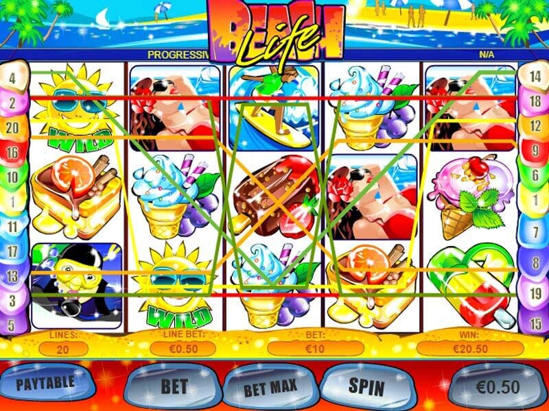 Beach Life Slot Review – 25 Free Spins