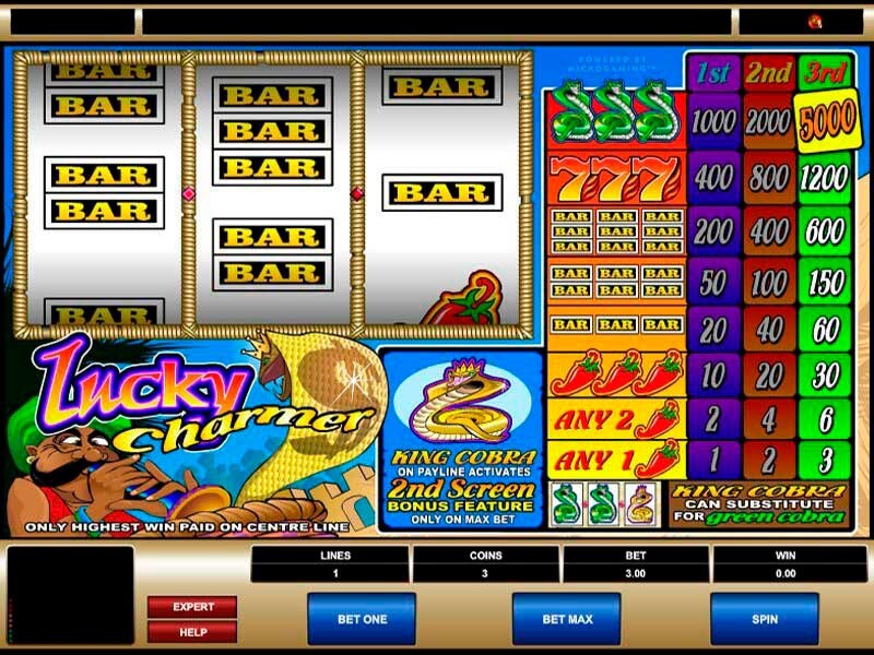 Lucky Charmer Slot Game Online