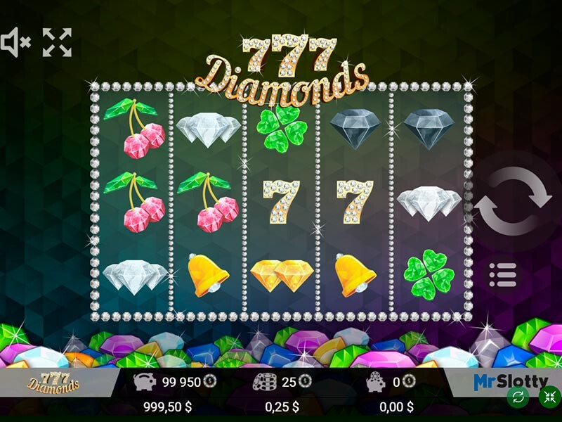 777 Diamonds Slot Machine Online